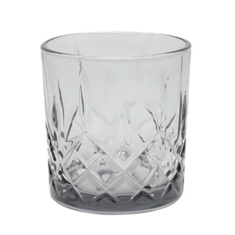 Glas waterglas grijs