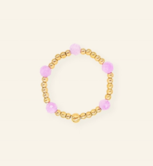 Ring MH276 Soft Lavendel - MableHappiness