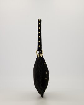 Tas Casey suede zwart - Teatro