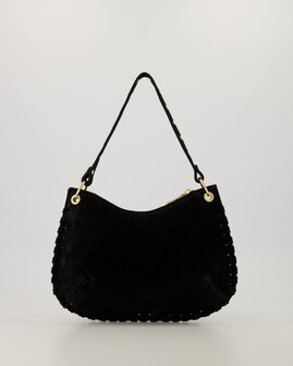 Tas Casey suede zwart - Teatro