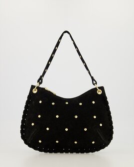 Tas Casey suede zwart - Teatro