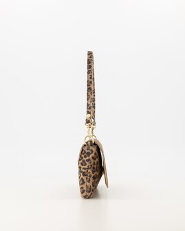 Tas Lara suede leopard - Teatro