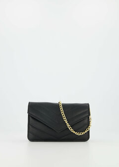 Tas Laurie leer zwart - Teatro
