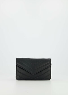 Tas Laurie leer zwart - Teatro