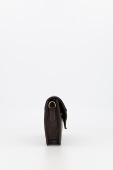 Tas Laurie leer donkerbruin - Teatro