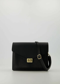 Tas Stacey leer zwart - Teatro