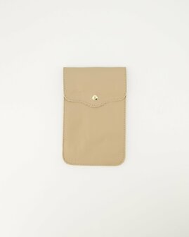 Telefoontas Pona leer taupe - Teatro