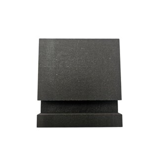 Tegelhouder hout zwart - YETT