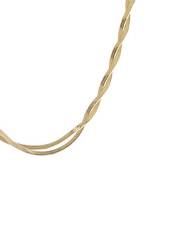 Ketting snake goud - Rose&amp;Camellia