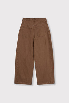 Jeans Hailey balloon fit bruin - RefinedDepartment
