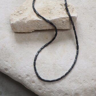 Mannen ketting Vince zilver - GeorgeTheLabel