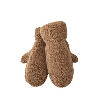 Handschoenen teddy bruin