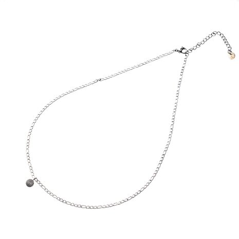 Ketting N2773-1 round zilver - Day&Eve 