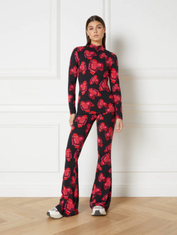 Broek flared Abba rood - Refined Department