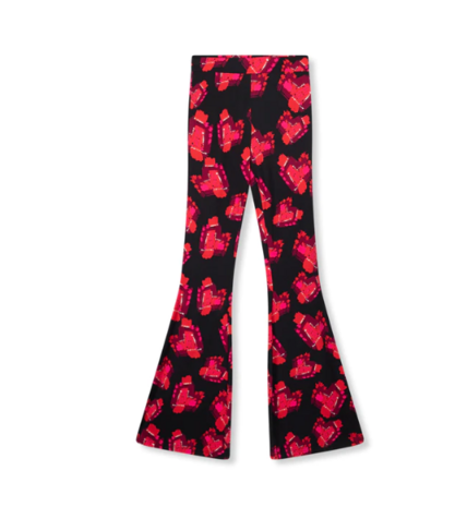Broek flared Abba rood - Refined Department