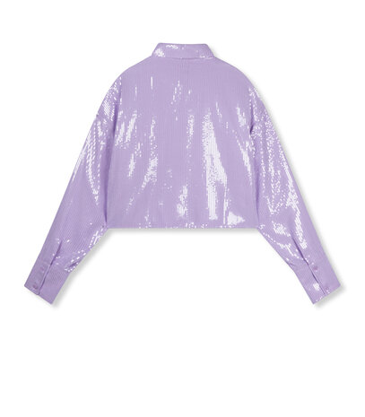 Cropped blouse Cooper lila - Refined Department
