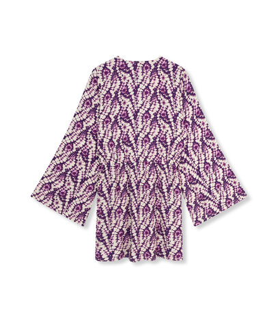 Jurk print Fab paars - Refined Department