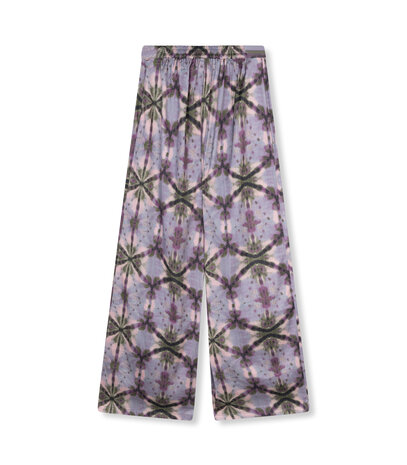 Broek satin Lucia paars - Refined Department