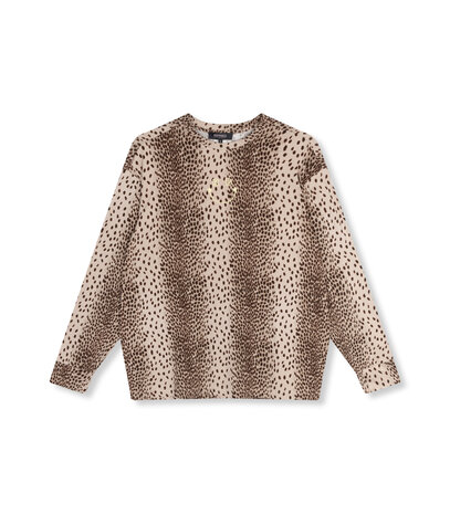 Longsleeve smiley Jody cheetah- Refined Department