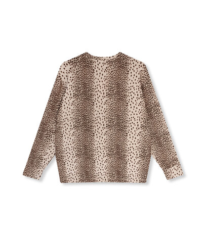 Longsleeve smiley Jody cheetah- Refined Department