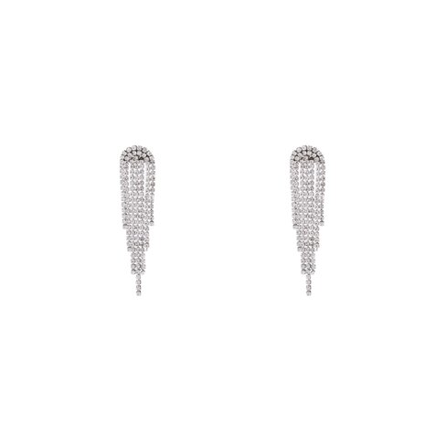 Oorbellen E4877-1 waterfall strass earring zilver - Day&Eve 