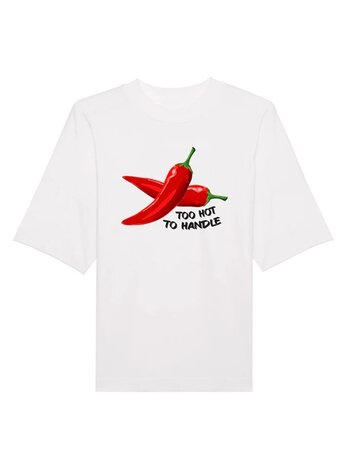 Limited Oversized Crewneck Too Hot To Handle - Pinned by K