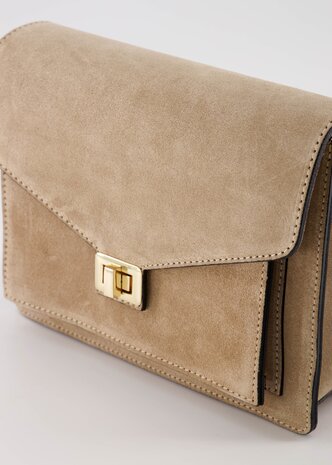 Tas Stacey beige suede