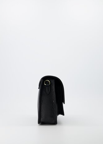 Tas Fenna zwart leer