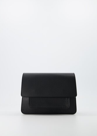 Tas Fenna zwart leer