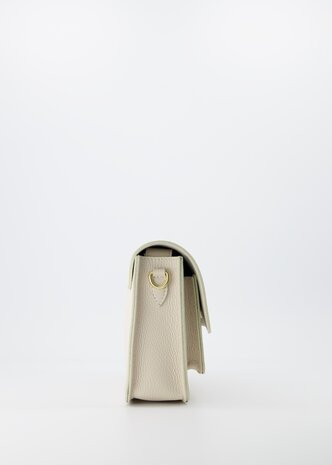 Tas Fenna beige leer