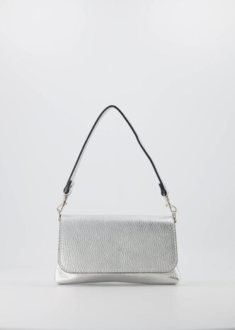 Clutch Lara zilver