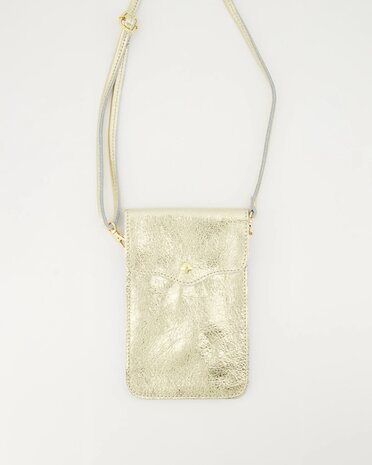Telefoontasje Pona goud metallic