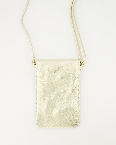Telefoontasje Pona goud metallic