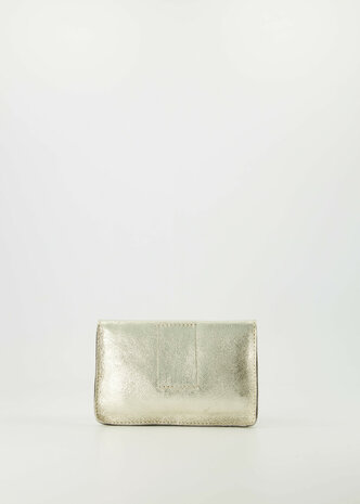 Tasje Laura metallic goud - Teatro