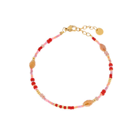 Armband K.SA.304.1 Sangria goud - Label Kiki