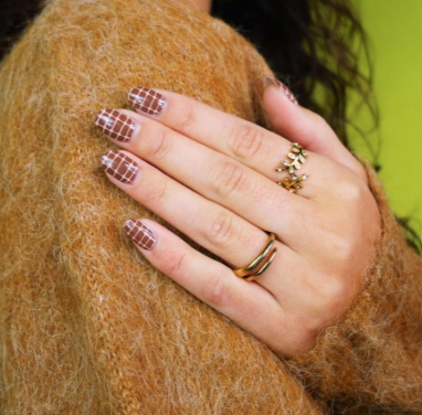 Nagel stickers Crocodile Mocha - Blitsbee