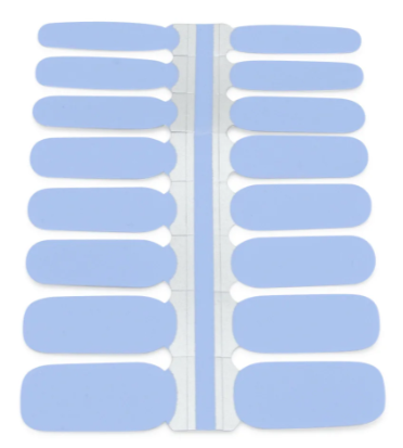 Nagel stickers Baby Blue - Blitsbee