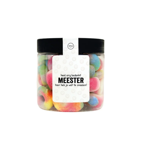 Smulpotje Bedankt meester - Winkeltje van Anne