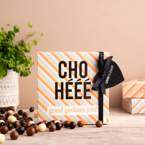 Chocolade Chohééé! Goed gedaan joh! - Eat your present