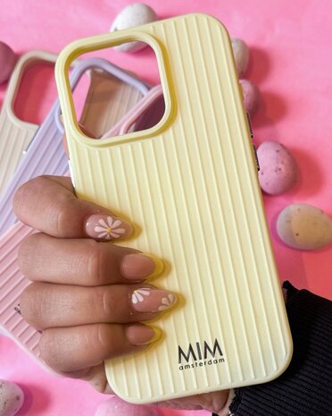 Telefoonhoesje Candy Crush Yellow  - Mim Amsterdam