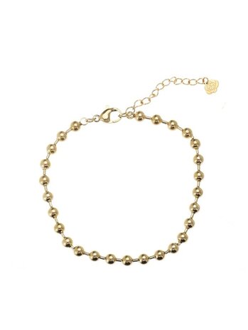 Armband Balls goud - Rose & Camellia