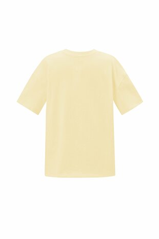 T-shirt Ciao Bella - geel
