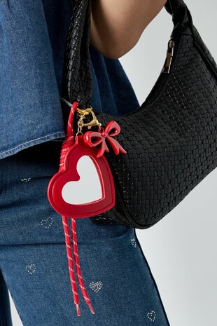 Bag charm Love bow star