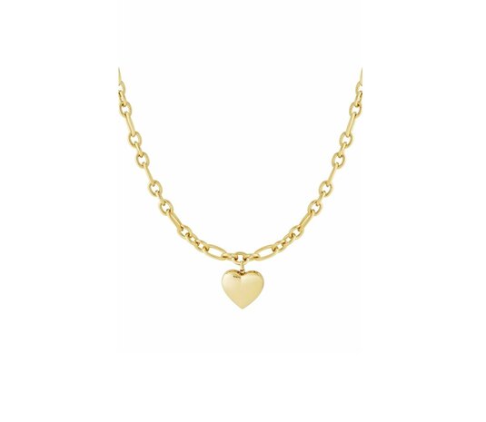 Ketting Heart love - goud