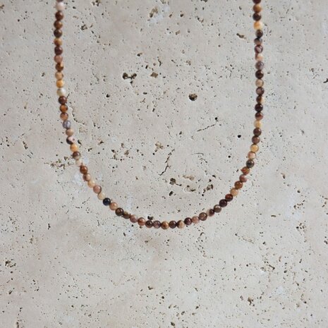Ketting mini brown - George The Label