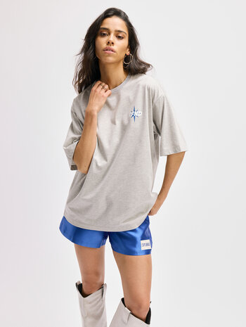 T-shirt Maggy grijs/blauw - Refined Department