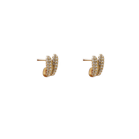 Oorbellen E56362-2 Sparkle drop goud - Day&Eve