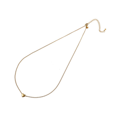 Ketting N56081-2 subtiel hartje goud - ​​​​​​​Day&Eve
