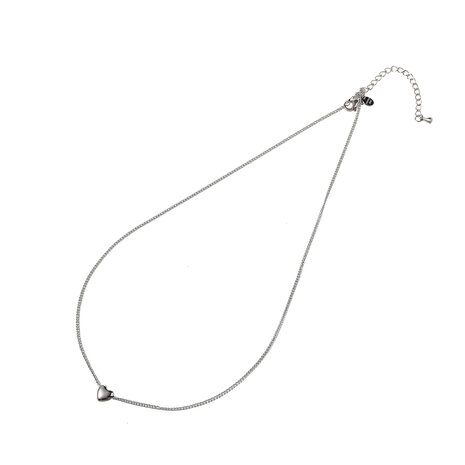 Ketting N56081-1 subtiel hartje zilver - ​​​​​​​Day&Eve