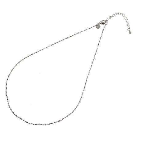 Ketting N56027-1 dubbele link zilver - ​​​​​​​Day&Eve
